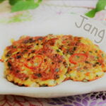 Корейские пряные оладьи с тофу