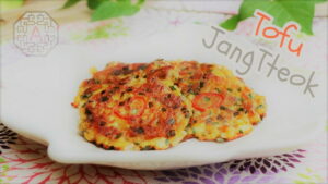 Корейские пряные оладьи с тофу