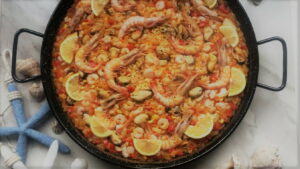 Паэлья с морепродуктами