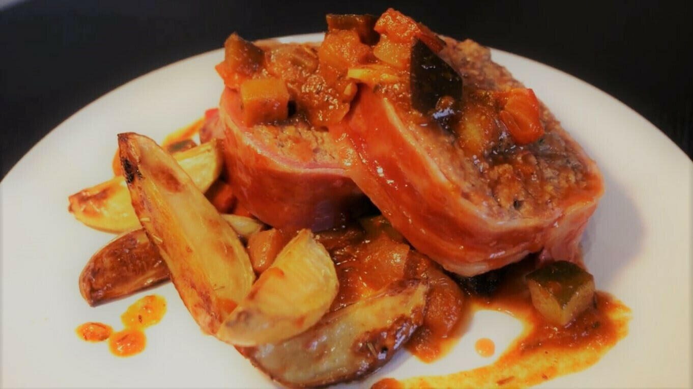 Мясной рулет