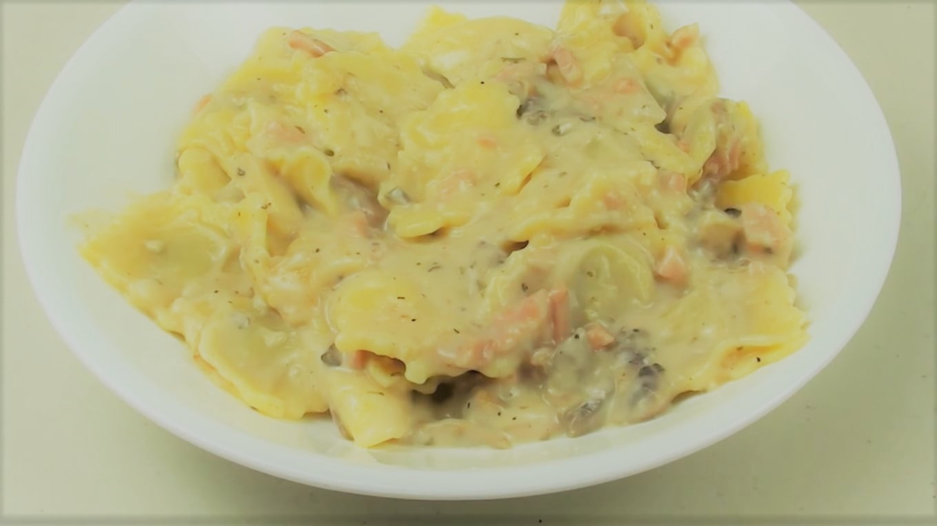 Сливочные равиоли