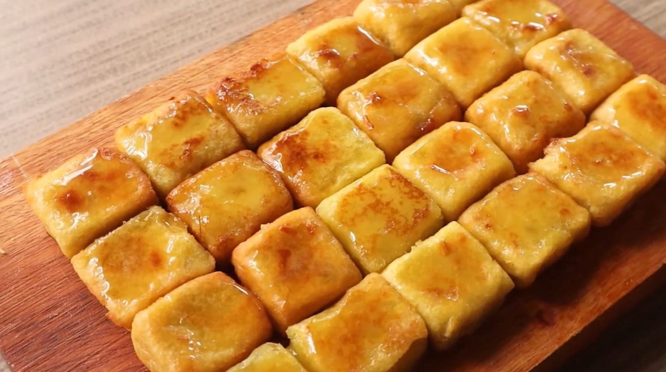 Мини-торт из сладкого картофеля