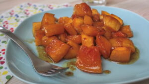 Courge musquée caramélisée