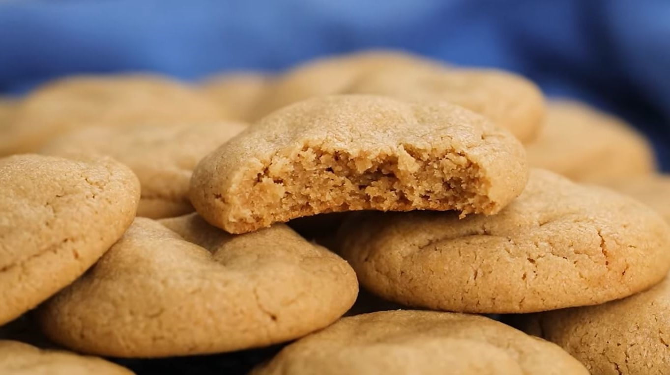Мягкое печенье с арахисовым маслом