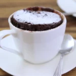Шоколадный торт в микроволновке