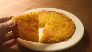 Здоровый завтрак (картофельный омлет)