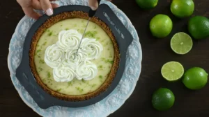 Пирог с лаймовой начинкой