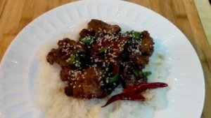 蒙古鹿肉