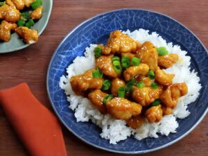 Оранжевая курица