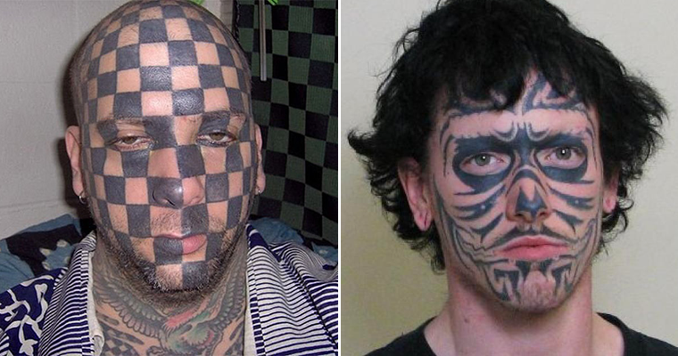 Bad Ideas Face Tattoos
