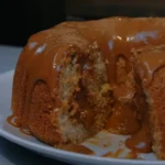 Churros Cake Stuffed with Dulce de Leche