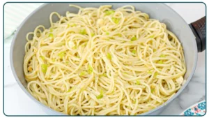 Easy to Make Garlic and Oil Pasta