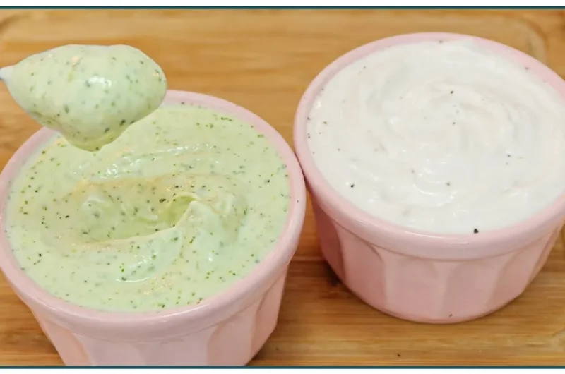 Homemade Mayonnaise (Garlic and/or Green)