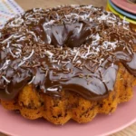 Tingling cake with Brigadeiro frosting