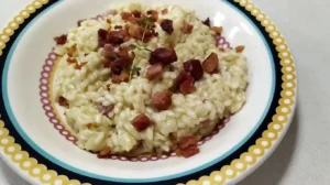 Cheese and Bacon Risotto