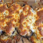 Eggplant in the Oven Stuffed with Ground Meat