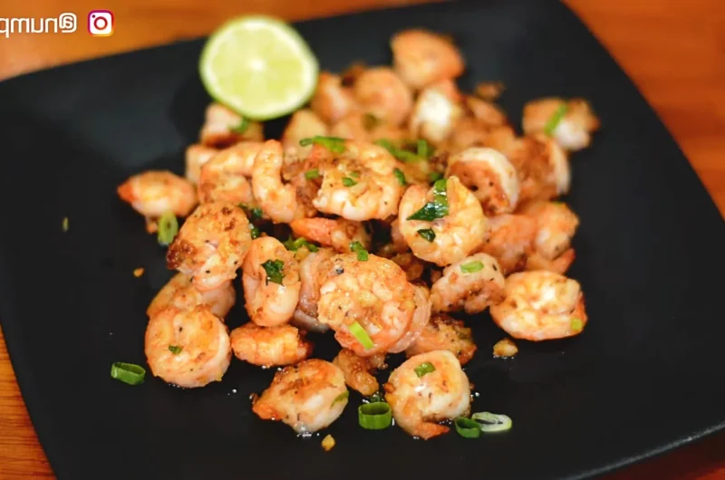 Shrimp with Garlic and Oil