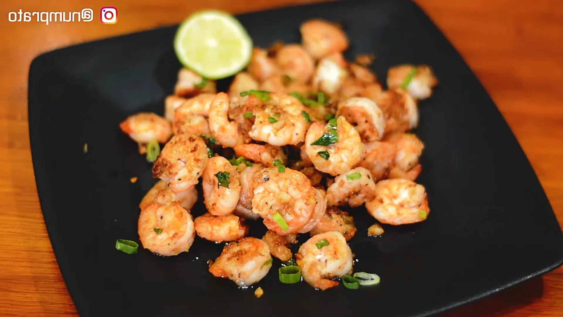 Shrimp with Garlic and Oil
