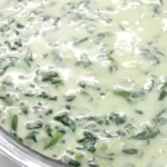 Spinach cream