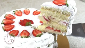 Strawberry cake