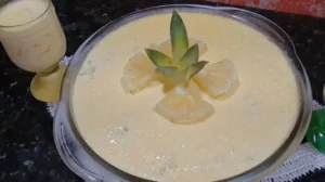 Pineapple mousse