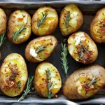 Baked Potatoes with Rosemary and Thyme