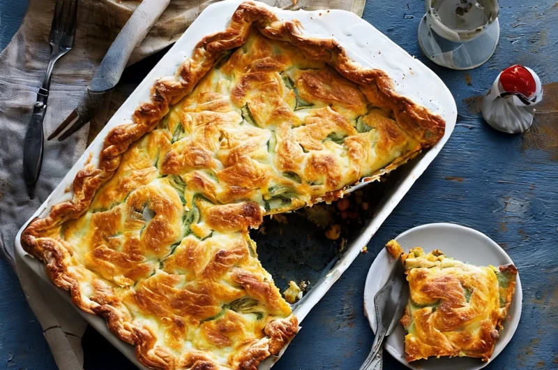 Baked Vegetable Pie