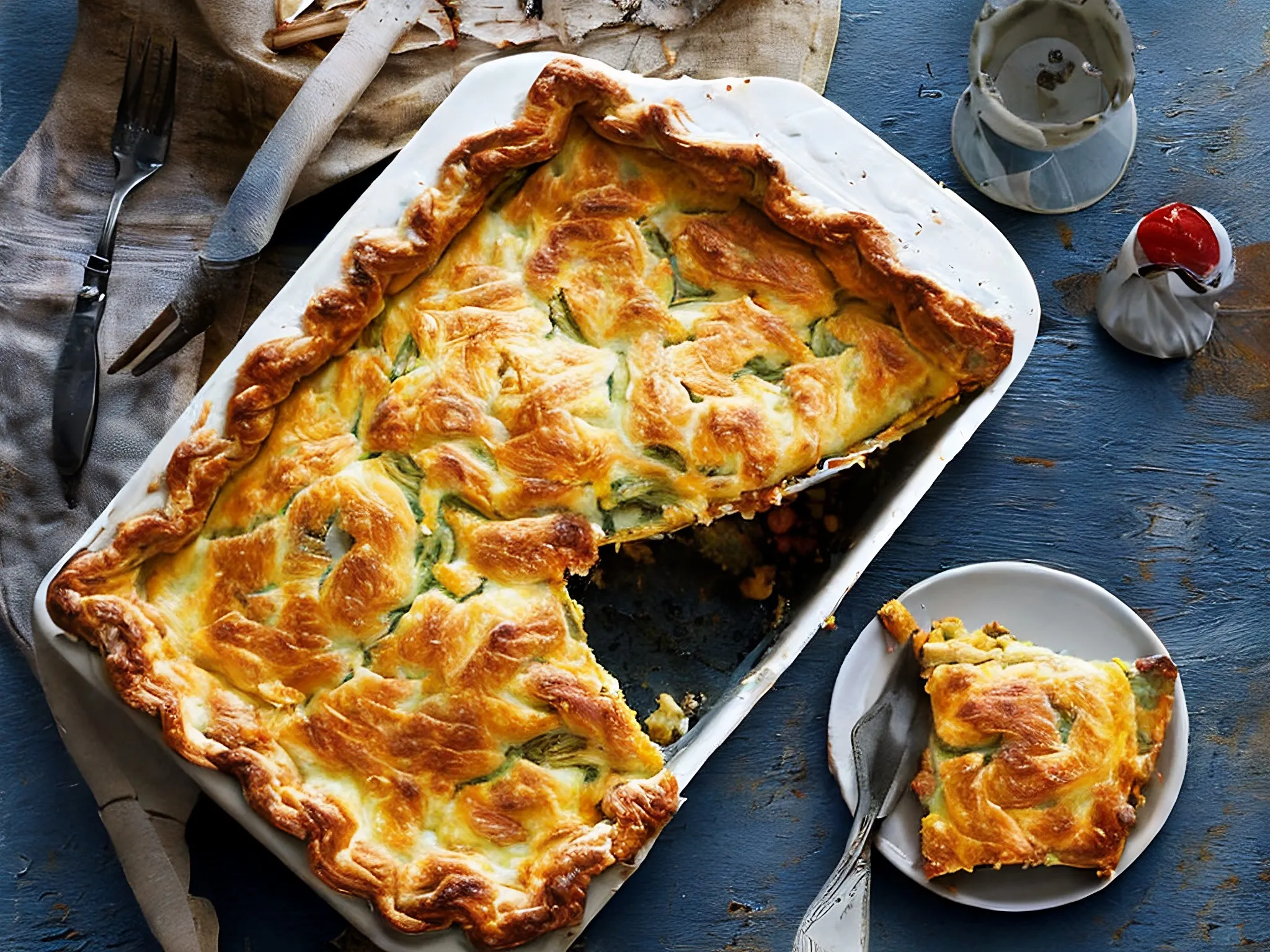 Baked Vegetable Pie