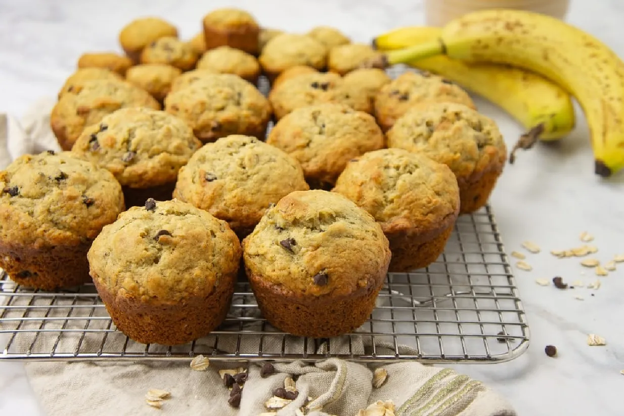 Banana Fit Cookies (No Sugar)