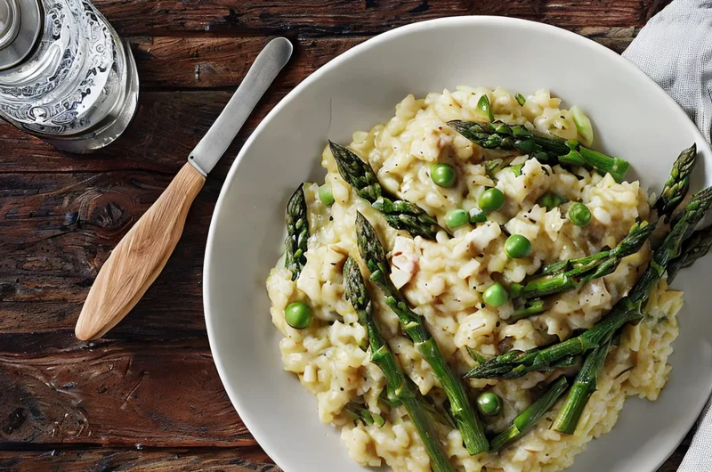 Chicken and Asparagus Risotto