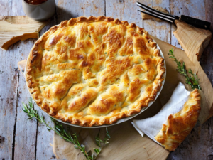 Chicken and Cheese Pie