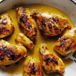 Chicken with Mustard and Honey Sauce