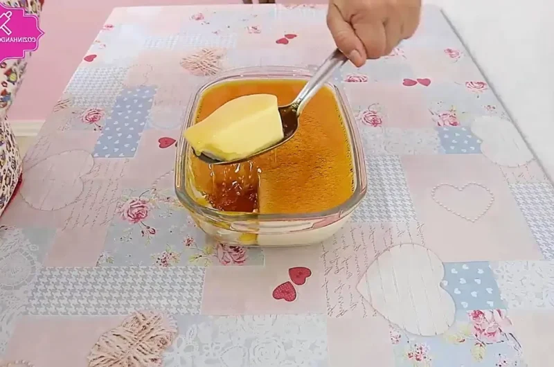 Condensed Milk Pudding (with Jelly)