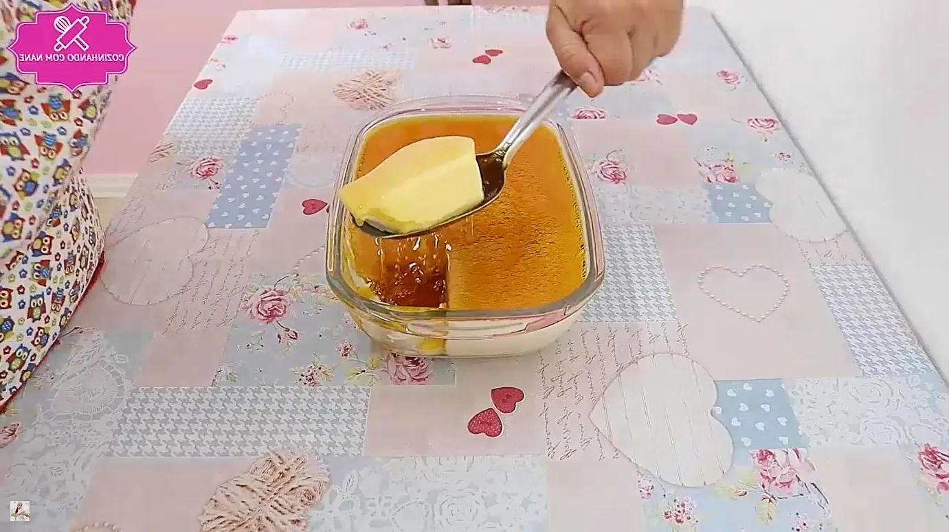 Condensed Milk Pudding (with Jelly)