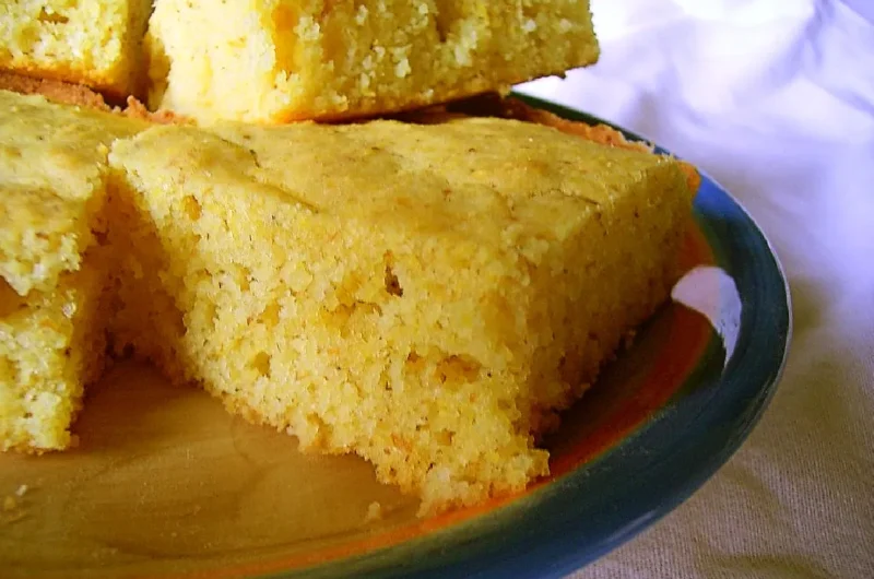 Cornmeal Buttery Cake