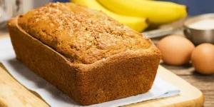 Cornmeal Cake with Banana