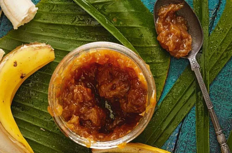 Homemade Banana Jam (With 2 Ingredients)