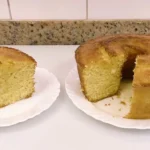 Orange cake with syrup