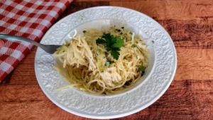 Pasta with Butter, Lemon and Parmesan