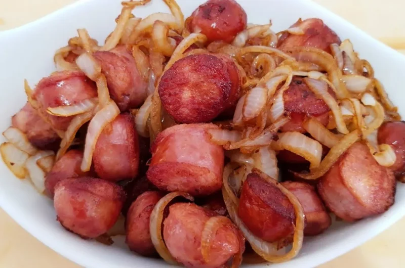 Sausage Fried Onion