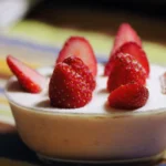 Strawberry mousse