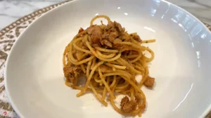 spaghetti with tuna