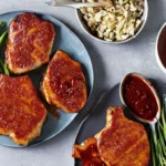 Pork Chops with Barbecue Sauce