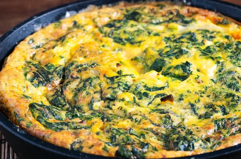 Spinach and Ricotta Omelet