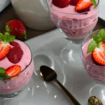 Strawberry pudding