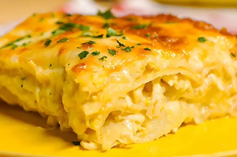 Chicken lasagna