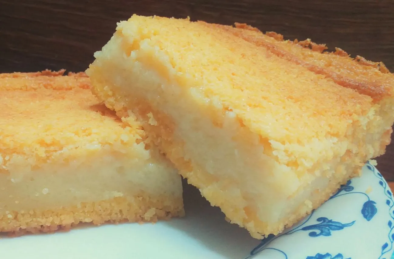 Cornmeal creamy cake