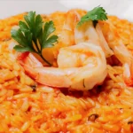 Shrimp risotto