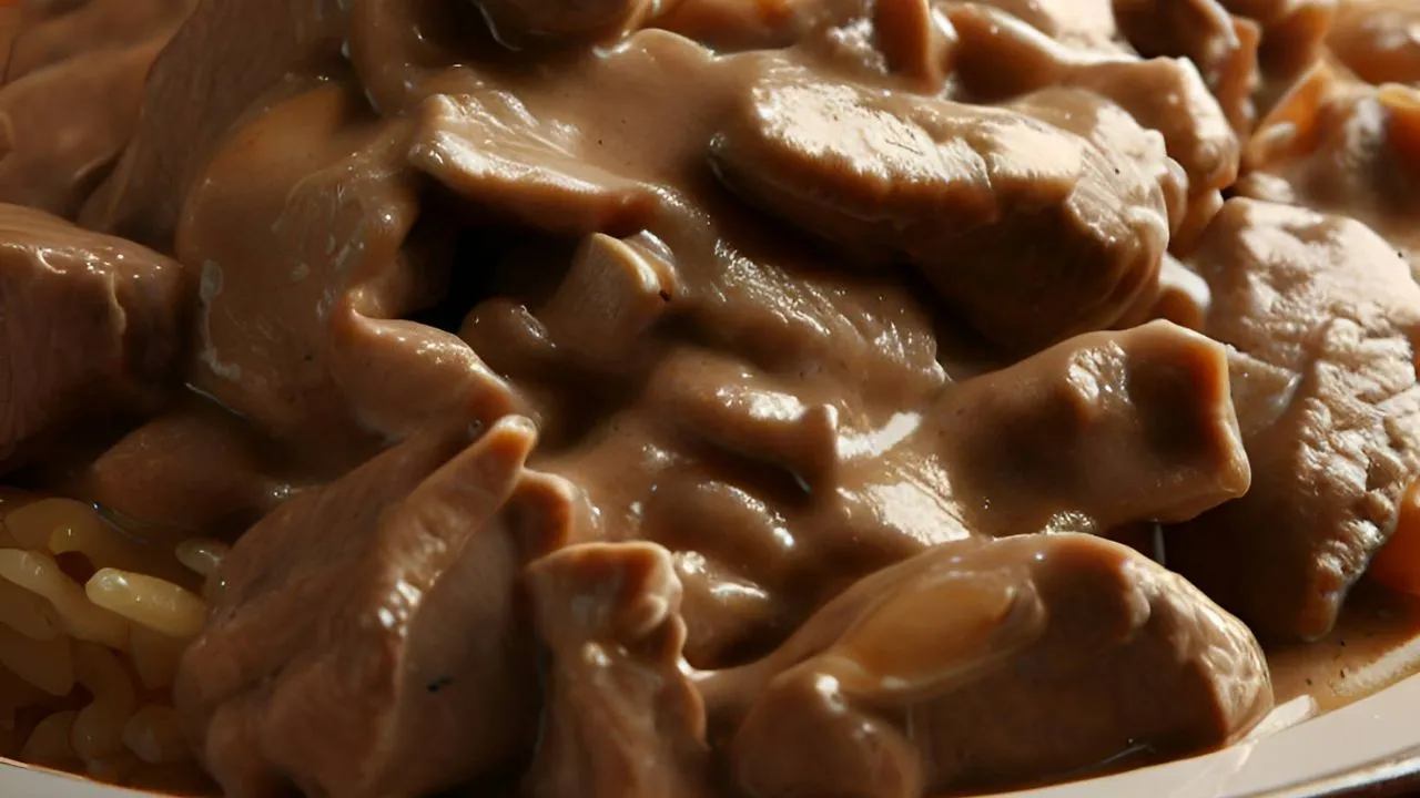 Beef Stroganoff