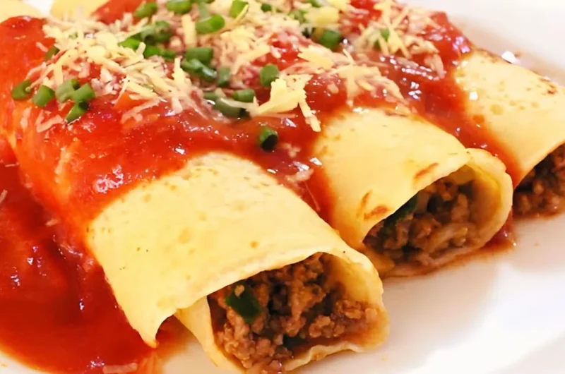 Meat pancake
